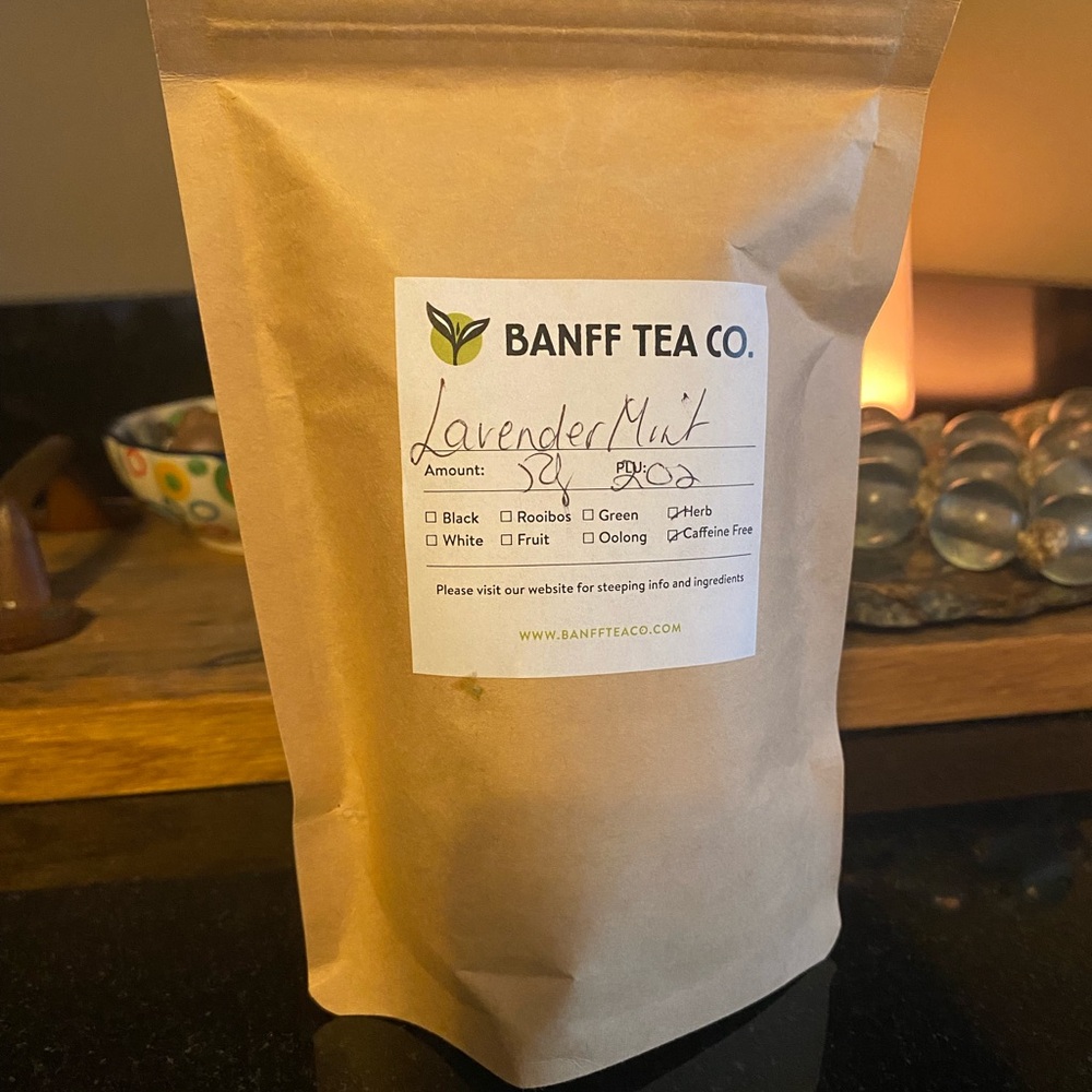 Banff tea co lavender mint tea